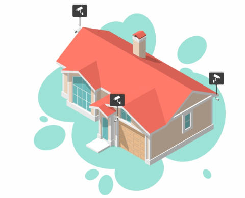 如何在家中安裝安全攝像頭