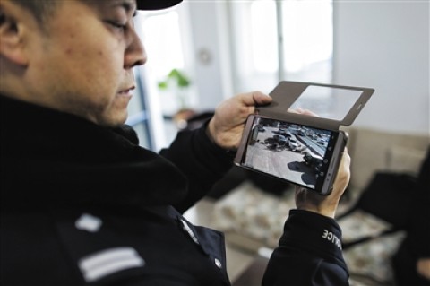 安移動探頭 民警用手機實時監(jiān)控治安